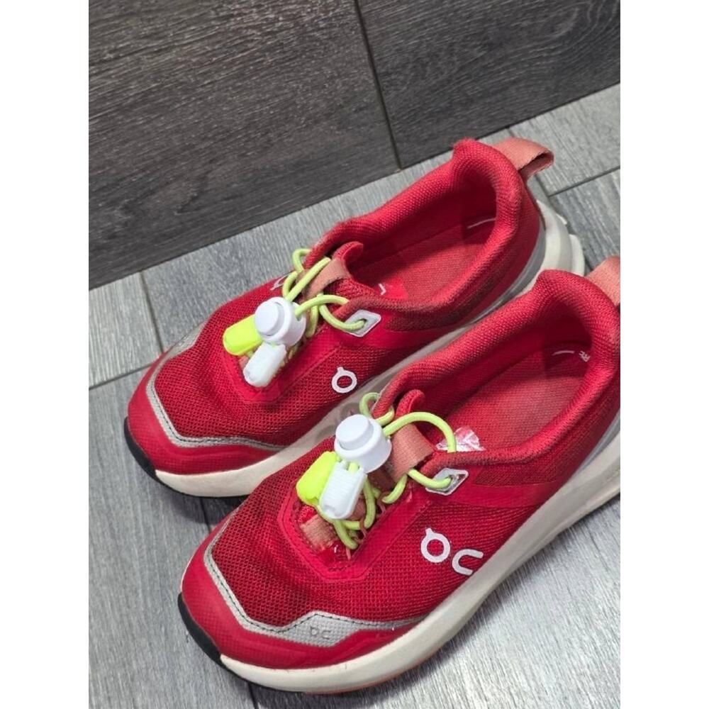 On Running Cloud nova Kids Red Sz 12 S000143 - Picture 3 of 10